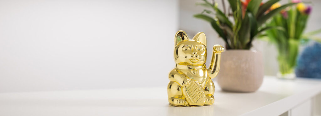 Winkende Glückskatze - Maneki Neko